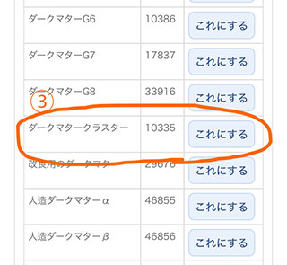 候補一覧